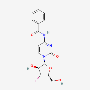 N-(1-((2R,3S,4R,5R)-4-Fluoro-3-hydroxy-5-(hydroxymethyl)tetrahydro furan-2-YL)-2-oxo-1,2-dihydropyrimidin-4-YL)benzamide