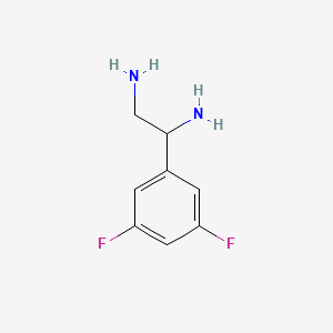 1-(3,5-Difluorophenyl)ethane-1,2-diamine