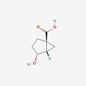 (1S,4R,5S)-4-Hydroxybicyclo[3.1.0]hexane-1-carboxylic acid