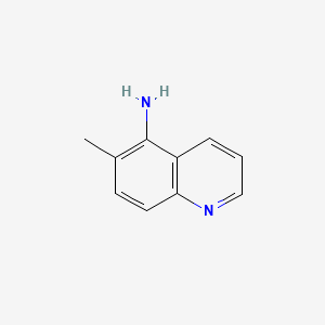 molecular formula C10H10N2 B1305071 6-甲基喹啉-5-胺 CAS No. 50358-35-5