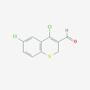 molecular formula C10H6Cl2OS B1305083 4,6-二氯-2H-噻吩-3-甲醛 CAS No. 54949-15-4