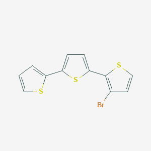 2-(3-bromothiophen-2-yl)-5-thiophen-2-ylthiophene