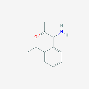 1-Amino-1-(2-ethylphenyl)acetone