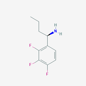 (1R)-1-(2,3,4-trifluorophenyl)butan-1-amine