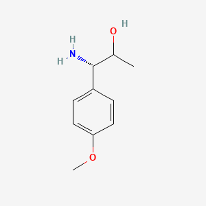 (1S)-1-Amino-1-(4-methoxyphenyl)propan-2-OL