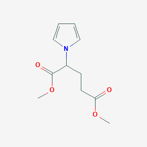 molecular formula C11H15NO4 B1305093 2-(1H-吡咯-1-基)戊二酸二甲酯 CAS No. 259655-31-7