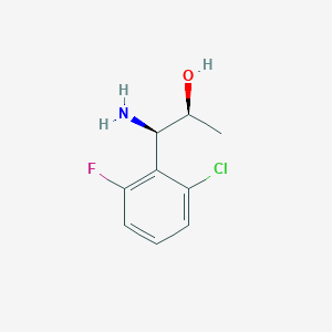 (1R,2S)-1-Amino-1-(2-chloro-6-fluorophenyl)propan-2-OL