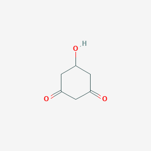 molecular formula C6H8O3 B13050955 5-Hydroxycyclohexane-1,3-dione 