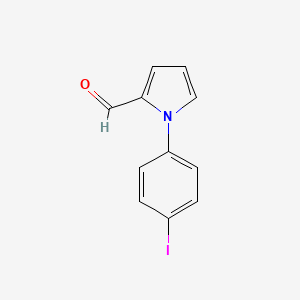 molecular formula C11H8INO B1305098 1-(4-碘苯基)-1H-吡咯-2-甲醛 CAS No. 261178-18-1