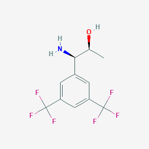 (1R,2S)-1-Amino-1-[3,5-bis(trifluoromethyl)phenyl]propan-2-OL