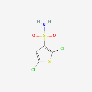 molecular formula C4H3Cl2NO2S2 B1305105 2,5-Dichlorothiophene-3-sulfonamide CAS No. 53595-68-9