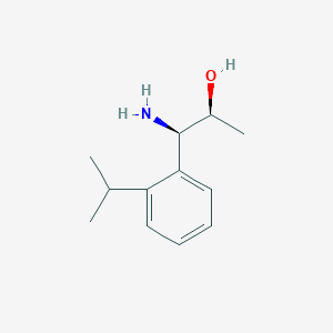 (1R,2S)-1-Amino-1-[2-(propan-2-YL)phenyl]propan-2-OL