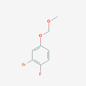 2-Bromo-1-fluoro-4-(methoxymethoxy)benzene