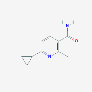 6-Cyclopropyl-2-methylnicotinamide