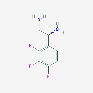 (1R)-1-(2,3,4-Trifluorophenyl)ethane-1,2-diamine