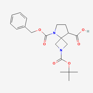 5-((Benzyloxy)carbonyl)-2-(tert-butoxycarbonyl)-2,5-diazaspiro[3.4]octane-8-carboxylic acid