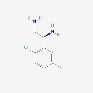 (1S)-1-(2-chloro-5-methylphenyl)ethane-1,2-diamine