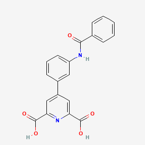 4-(3-Benzamidophenyl)pyridine-2,6-dicarboxylic acid