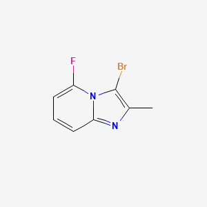 3-Bromo-5-fluoro-2-methylimidazo[1,2-a]pyridine