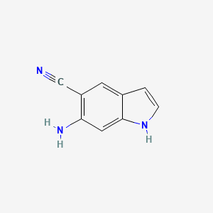 6-Amino-1H-indole-5-carbonitrile