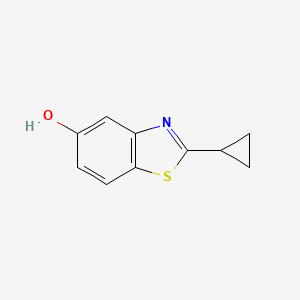 2-Cyclopropylbenzo[D]thiazol-5-OL