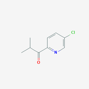 1-Propanone, 1-(5-chloro-2-pyridinyl)-2-methyl-