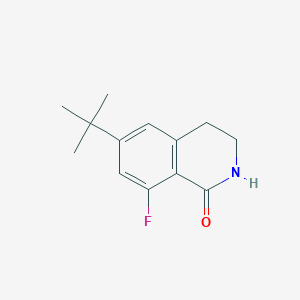 6-(Tert-butyl)-8-fluoro-3,4-dihydroisoquinolin-1(2H)-one