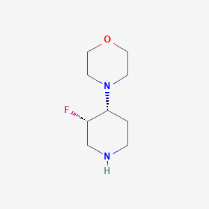 4-((3S,4R)-3-fluoropiperidin-4-yl)morpholine