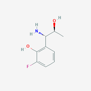 2-((1S,2S)-1-Amino-2-hydroxypropyl)-6-fluorophenol