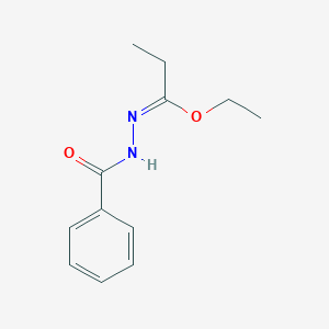 (Z)-(ethylN-[(Z)-benzoyl]ethanecarbohydrazonate)