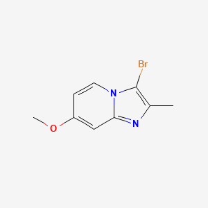 3-Bromo-7-methoxy-2-methylimidazo[1,2-A]pyridine