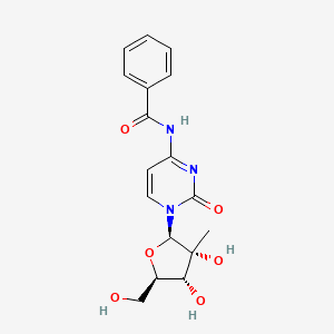 N-(1-((2R,3R,4R,5R)-3,4-Dihydroxy-5-(hydroxymethyl)-3-methyltetrahydro furan-2-YL)-2-oxo-1,2-dihydropyrimidin-4-YL)benzamide