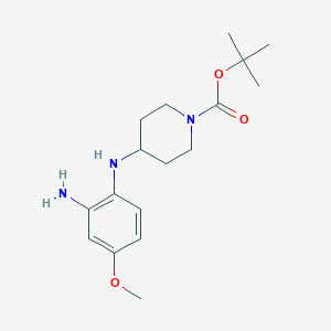 Tert-butyl 4-(2-amino-4-methoxyphenyl-amino)piperidine-1-carboxylate