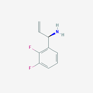 (1R)-1-(2,3-Difluorophenyl)prop-2-enylamine