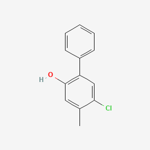 5-Chloro-4-methyl-[1,1'-biphenyl]-2-OL