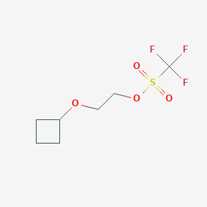 2-Cyclobutoxyethyl trifluoromethanesulfonate