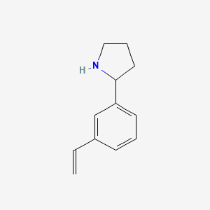 2-(3-Vinylphenyl)pyrrolidine