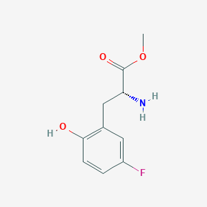 Methyl(R)-2-amino-3-(5-fluoro-2-hydroxyphenyl)propanoatehcl