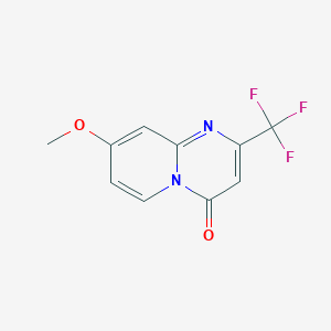 8-methoxy-2-(trifluoromethyl)-4H-pyrido[1,2-a]pyrimidin-4-one