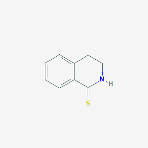 molecular formula C9H9NS B1305212 1,2,3,4-四氢异喹啉-1-硫酮 CAS No. 6552-60-9