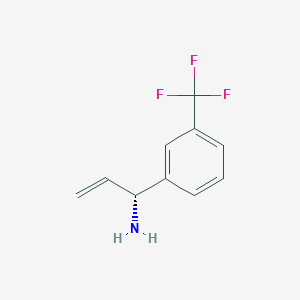 (1R)-1-[3-(Trifluoromethyl)phenyl]prop-2-enylamine