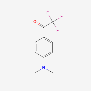 molecular formula C10H10F3NO B1305217 1-(4-(Dimethylamino)phenyl)-2,2,2-trifluoroethanone CAS No. 2396-05-6