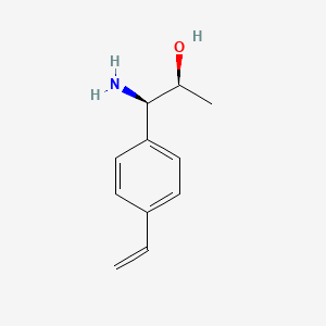 (2S,1R)-1-Amino-1-(4-vinylphenyl)propan-2-OL