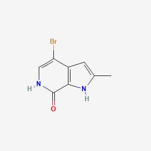 4-Bromo-2-methyl-1,6-dihydro-7H-pyrrolo[2,3-C]pyridin-7-one