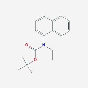 tert-Butylethyl(naphthalen-1-yl)carbamate