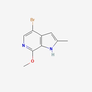 4-Bromo-7-methoxy-2-methyl-1H-pyrrolo[2,3-C]pyridine