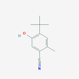 4-(Tert-butyl)-5-hydroxy-2-methylbenzonitrile