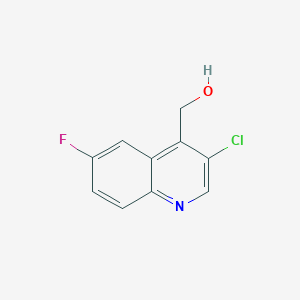 (3-Chloro-6-fluoroquinolin-4-YL)methanol