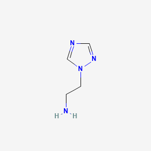 molecular formula C4H8N4 B1305251 2-(1H-1,2,4-三唑-1-基)乙胺 CAS No. 51444-31-6