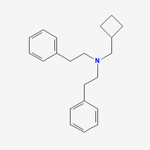 N-(Cyclobutylmethyl)-N-phenethyl-2-phenylethan-1-amine